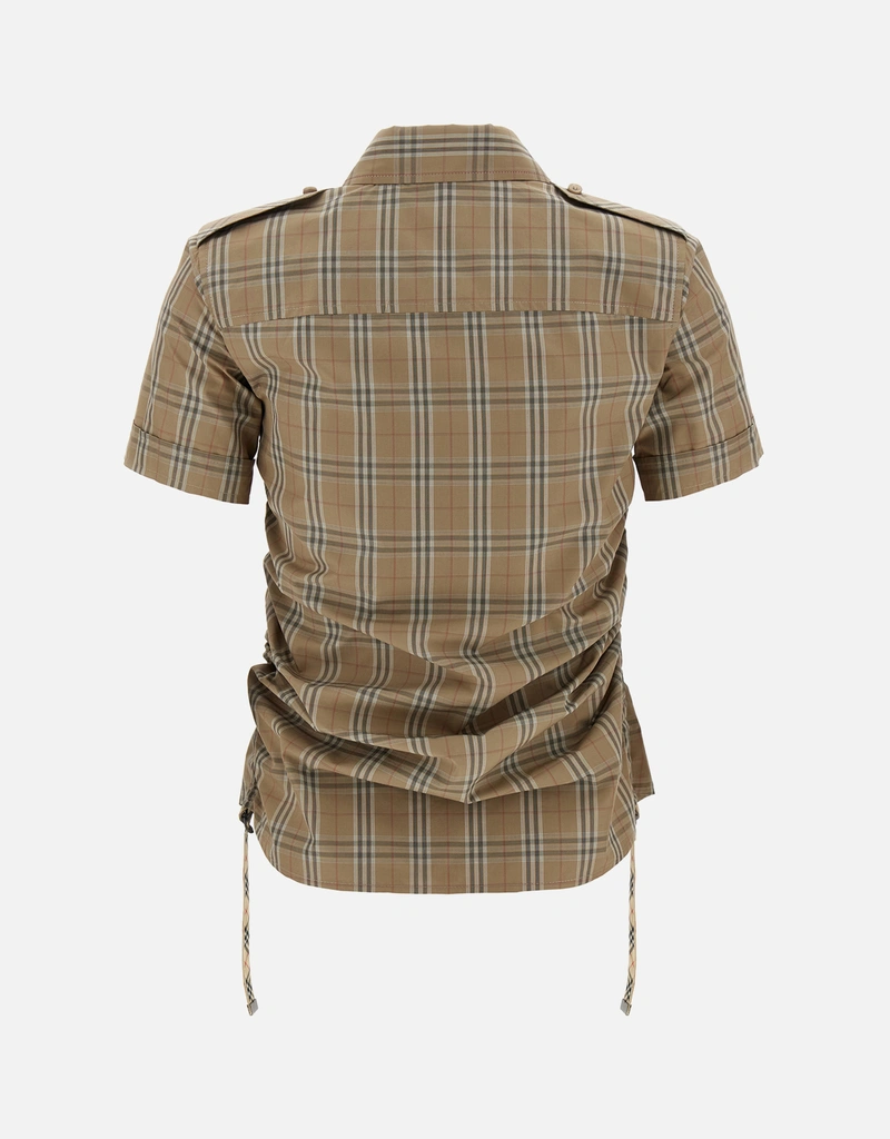 Burberry Cotton Check Shirt () IFCHIC.COM