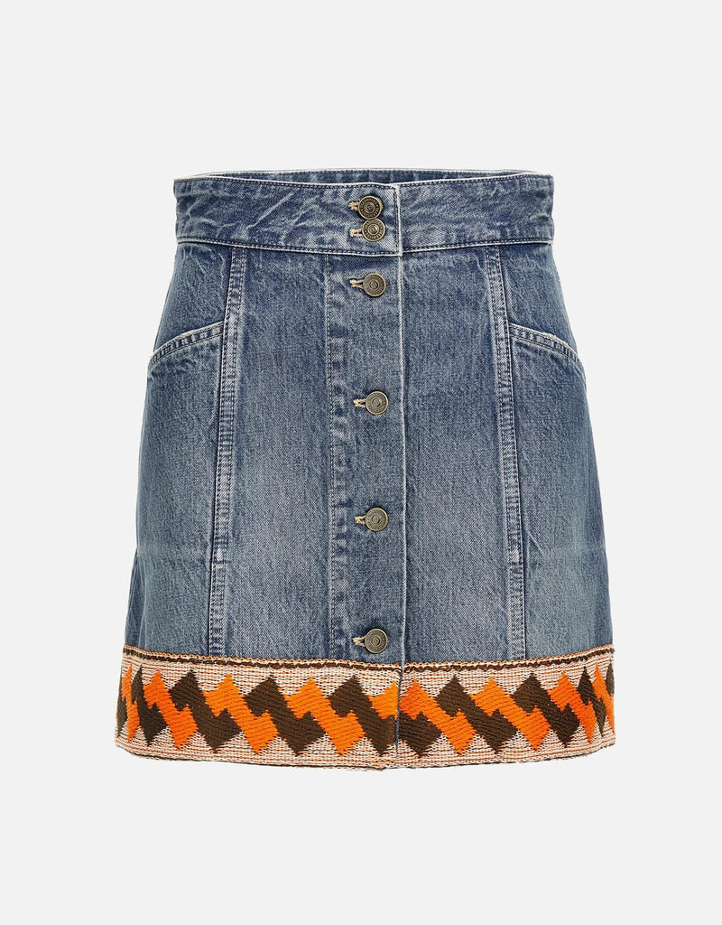 Valentino Garavani バレンティノ・ガラバーニ トリミングスカート