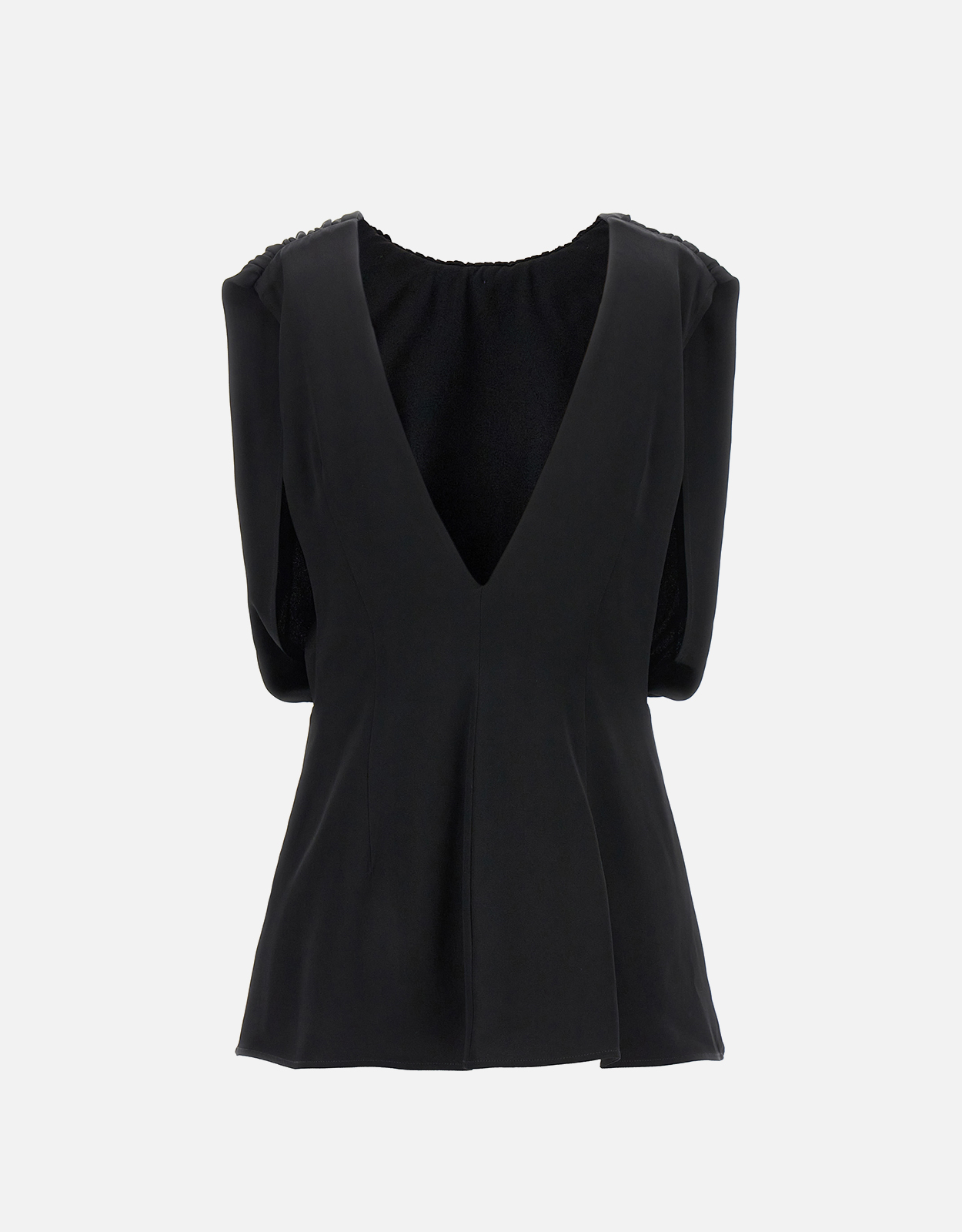 Jil Sander プリーツ付きプラストロントップ () IFCHIC.COM