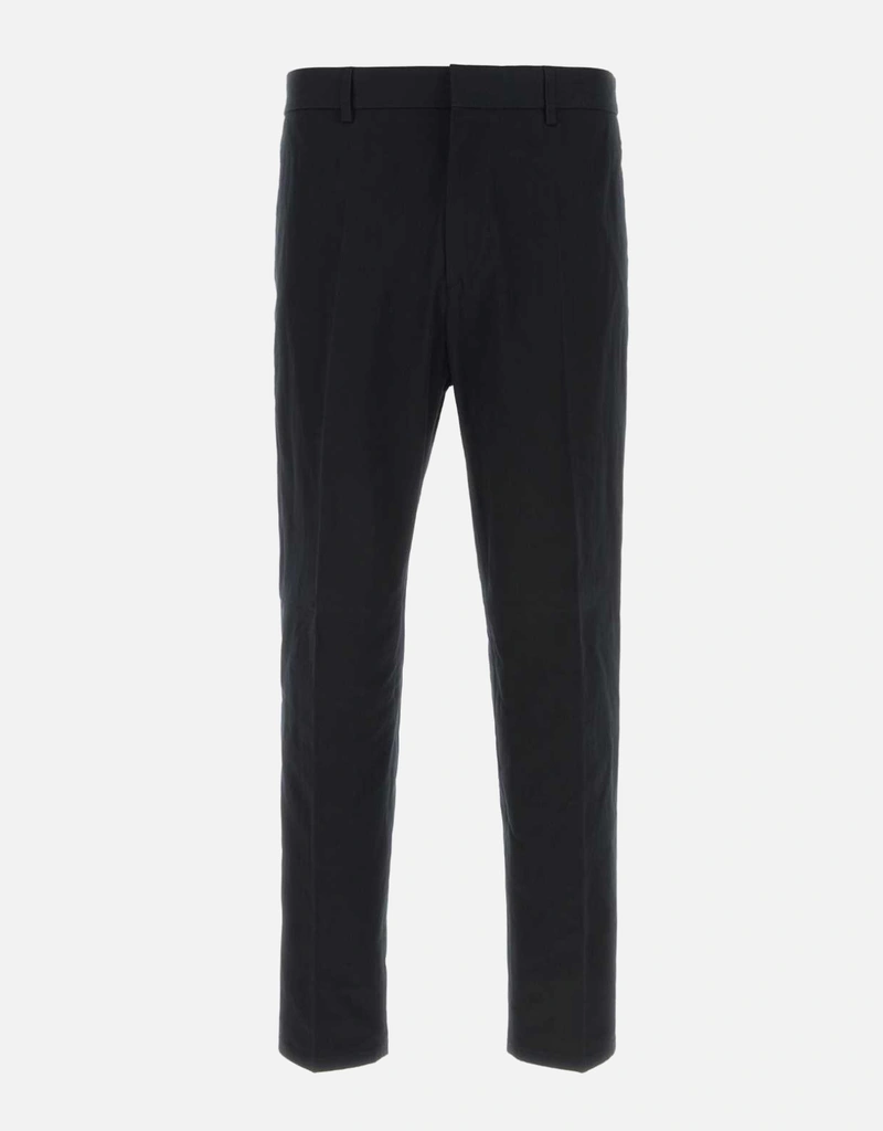 Jil Sander メンズ ミッドナイトブルー コットンパンツ () IFCHIC.COM