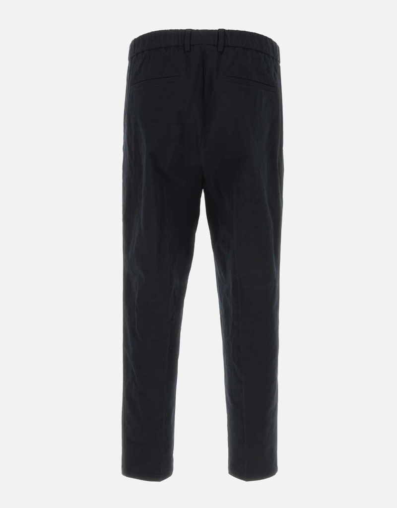 Jil Sander メンズ ミッドナイトブルー コットンパンツ () IFCHIC.COM