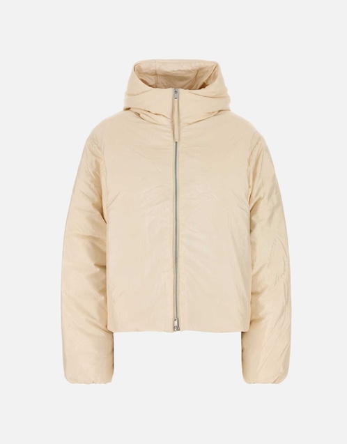 Jil Sander Cream Nylon Blend Down Jacket () IFCHIC.COM
