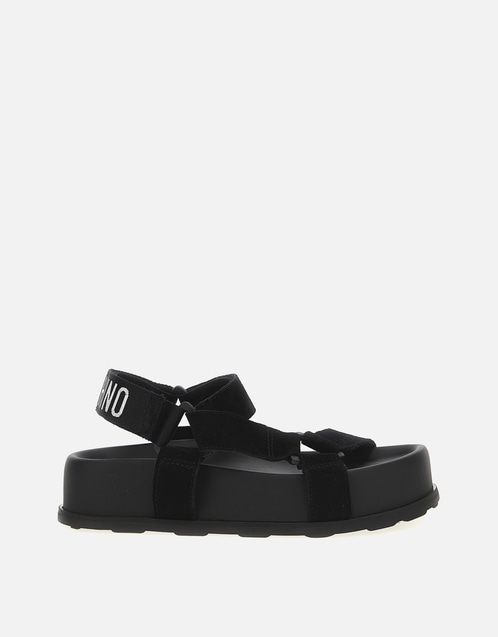 Moschino カーフスエードサンダル () IFCHIC.COM