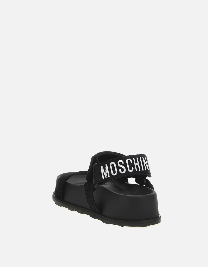 Moschino カーフスエードサンダル () IFCHIC.COM