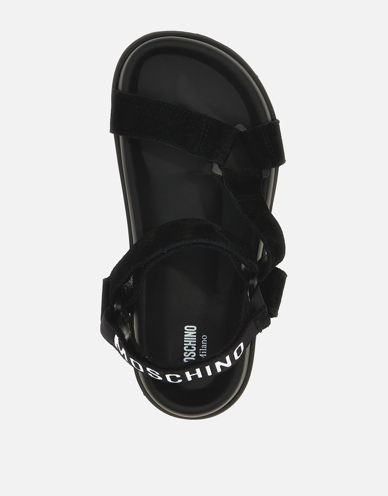 Moschino カーフスエードサンダル () IFCHIC.COM