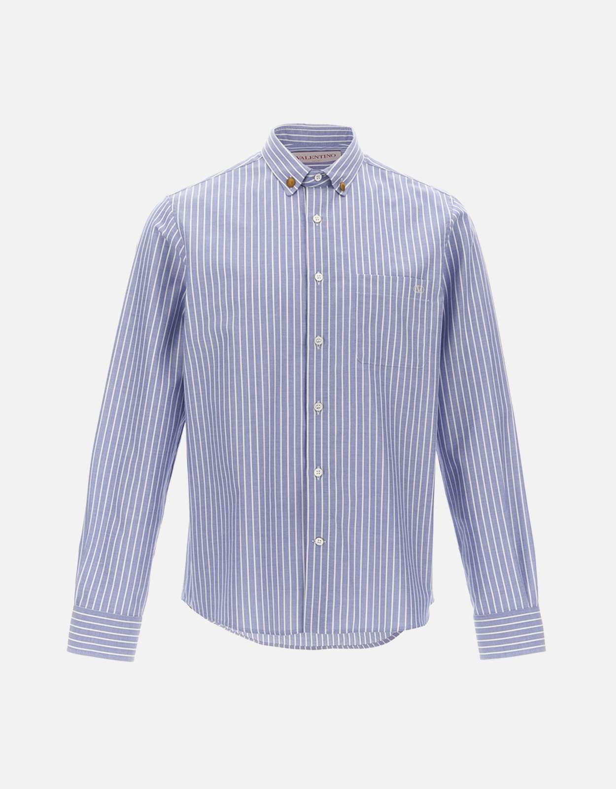 Valentino Garavani メンズコットンストライプシャツ () IFCHIC.COM
