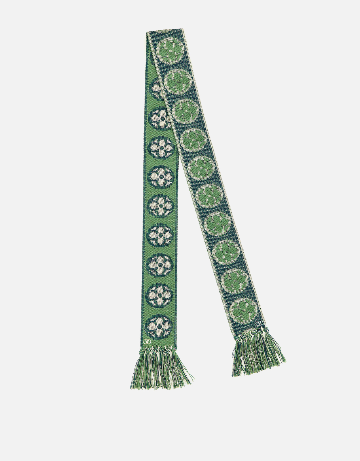 VALENTINO Valentino Garavani Antibes Cotton Blend Scarf　ヴァレンティノ ガラヴァーニ アンティーブ コットン ブレンド スカーフ