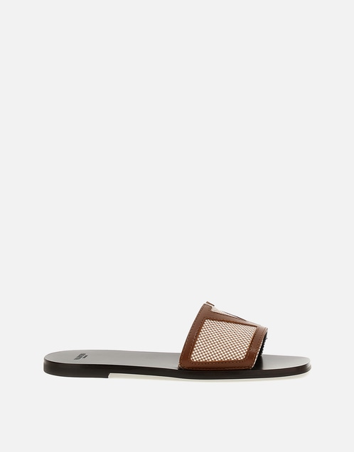 Valentino Garavani Viva スーパースター ナッパラムレザー スライド