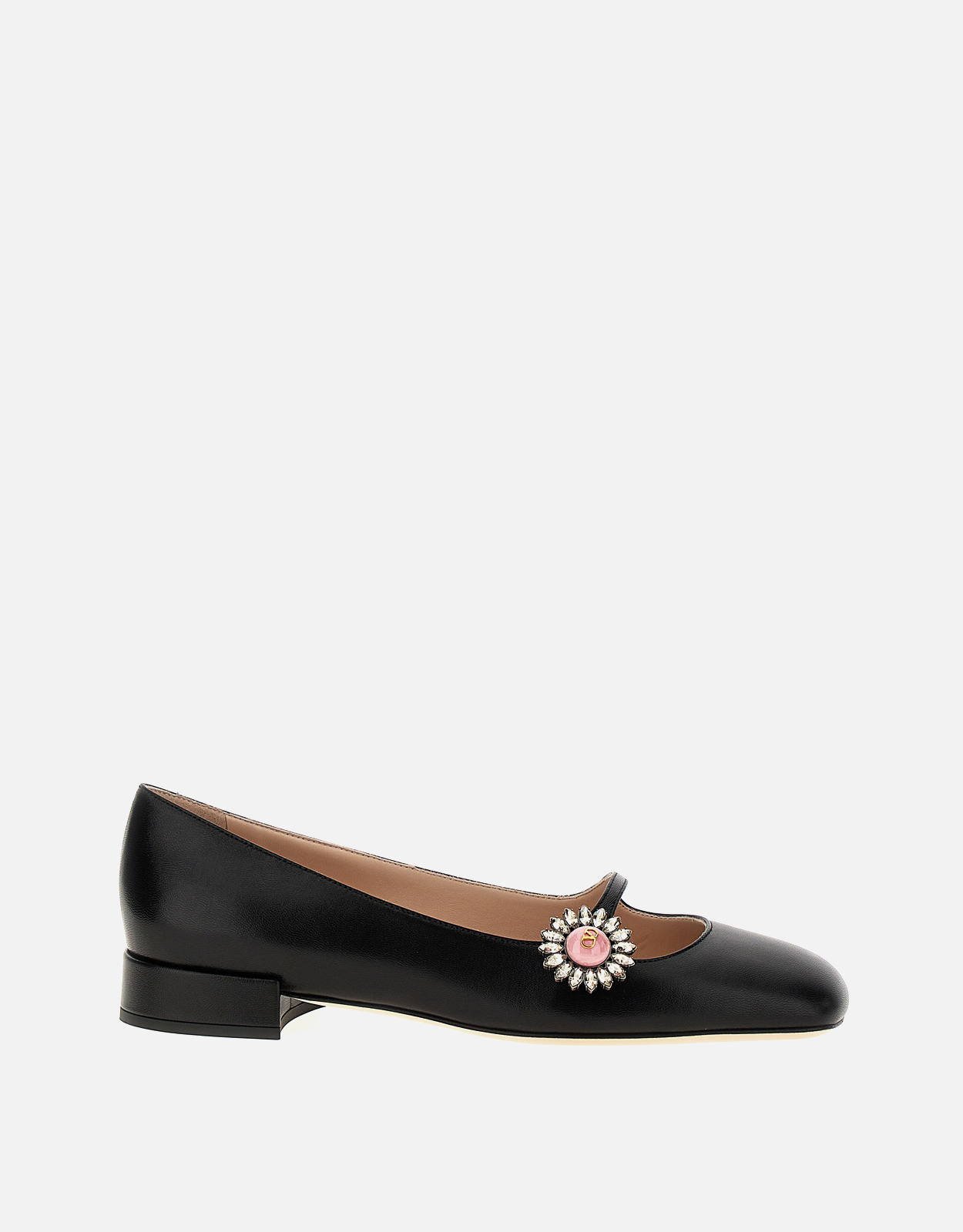 Valentino Garavani Preshoes Kidskin Leather Low-Heeled Pumps - EU 36　ヴァレンティノ ガラヴァーニ プレシューズ キッドスキン レザー ローヒール パンプス - EU 36 Valentino