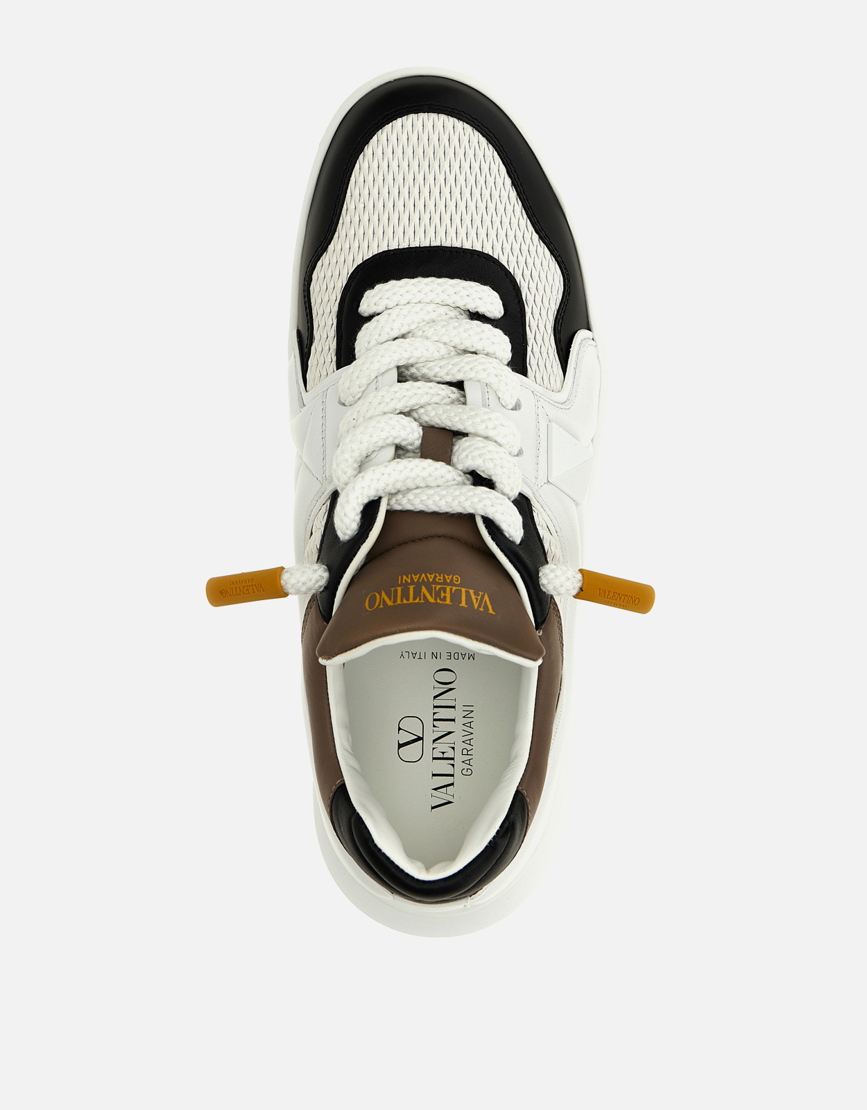 Valentino Garavani Men's One Stud XL Calfskin Leather Sneakers