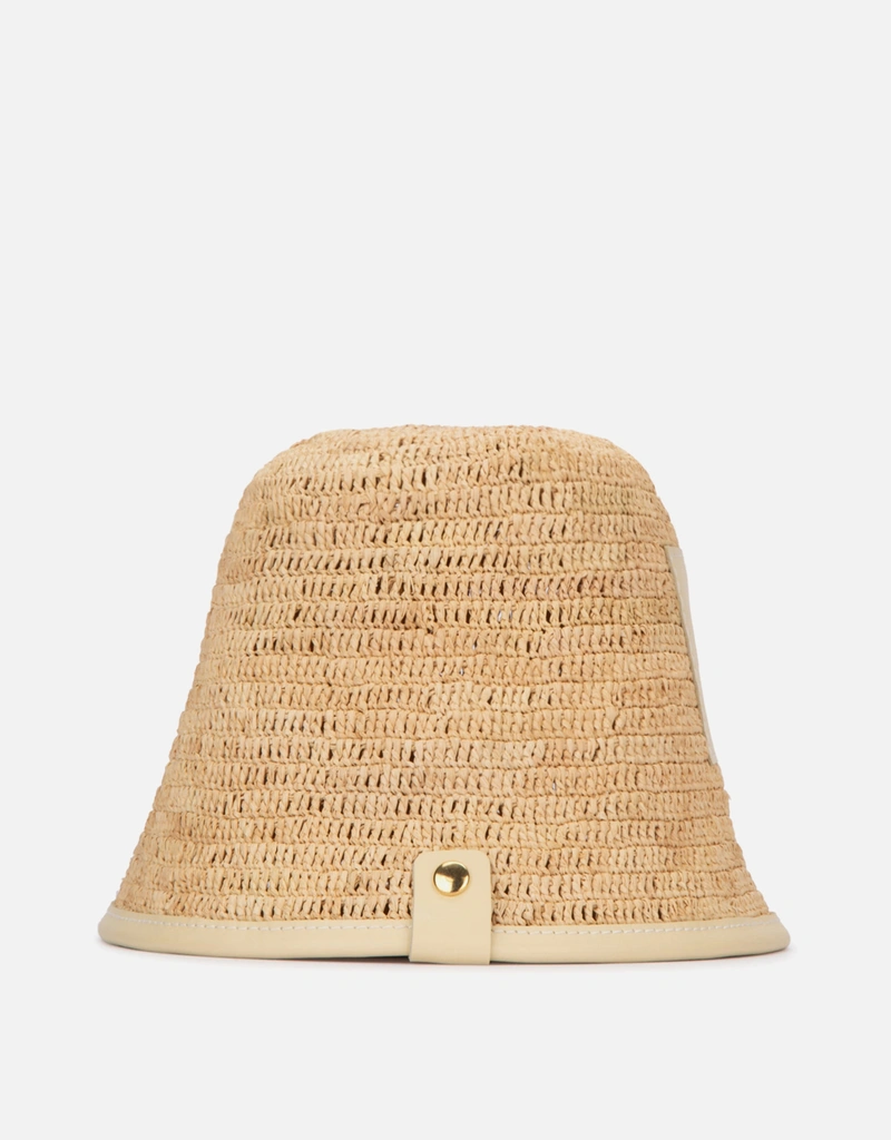 Jacquemus ル・ボブ・ソリ ロゴパッチ バケットハット () IFCHIC.COM