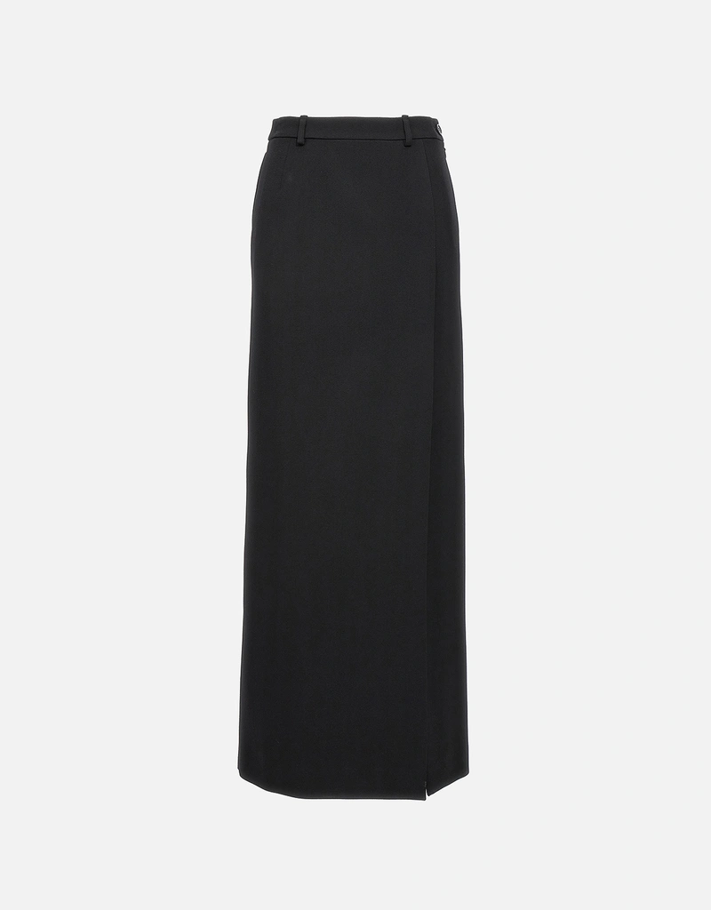 Balenciaga ロングウールスカート (すべての新品) IFCHIC.COM