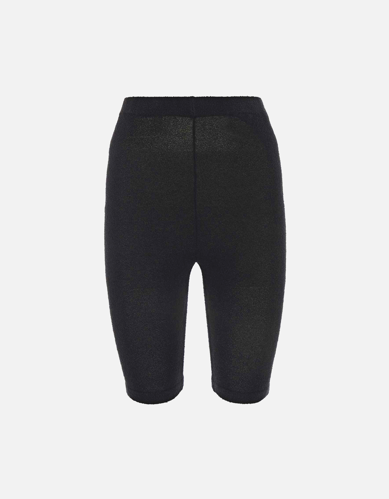BALENCIAGA Balenciaga Black Stretch Terry Fabric Leggings - XS　バレンシアガ ブラック ストレッチ テリー​​ ファブリック レギンス - XS