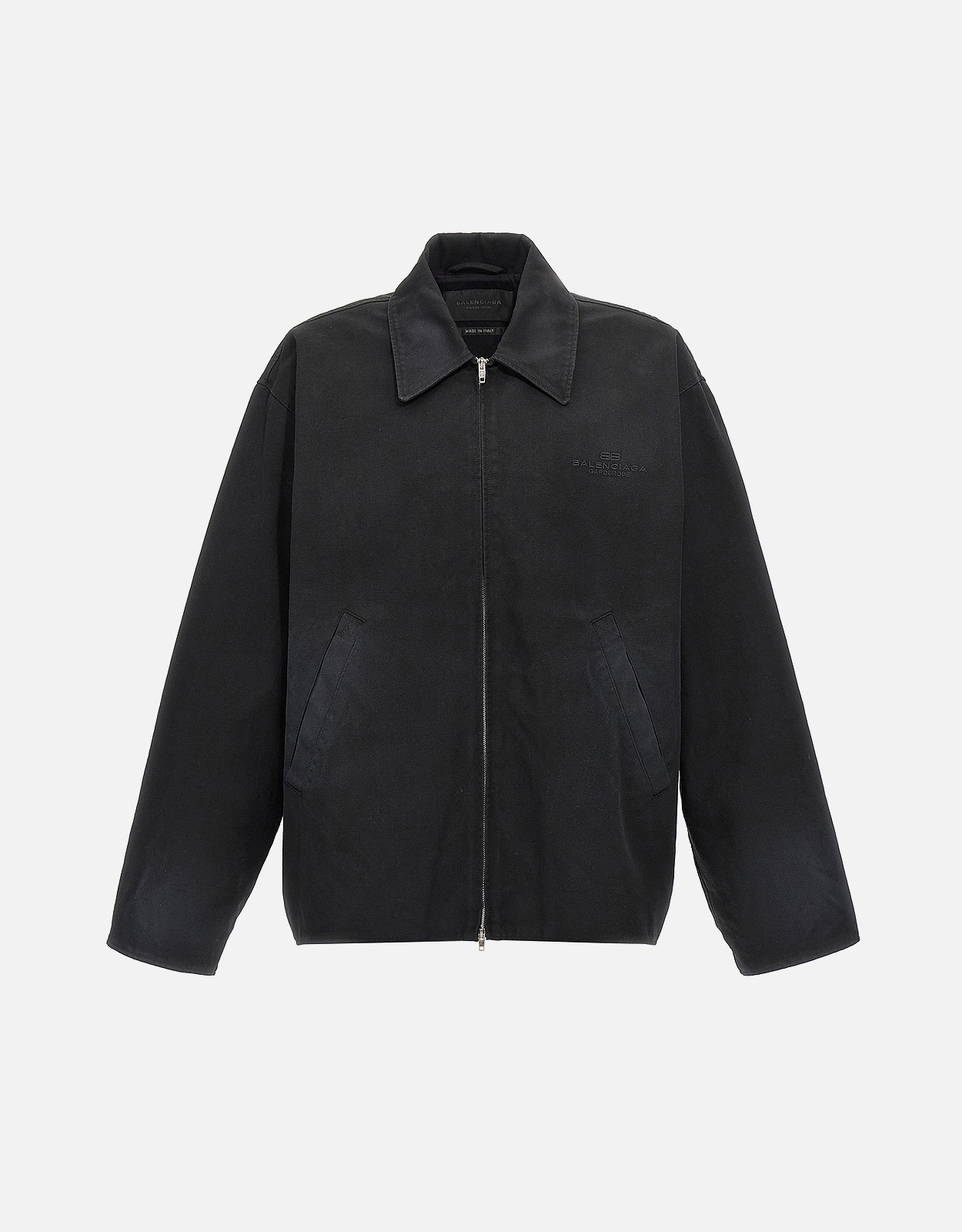 BALENCIAGA Balenciaga Men's BB Garderobe Cotton Jacket - M　バレンシアガ メンズ BB ガルデローブ コットン ジャケット - M