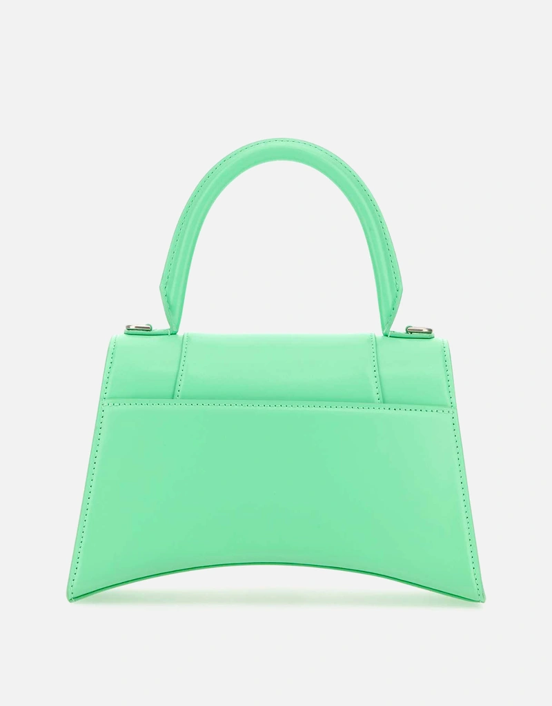 Balenciaga ミントグリーンレザー小さな砂時計ハンドバッグ () IFCHIC.COM