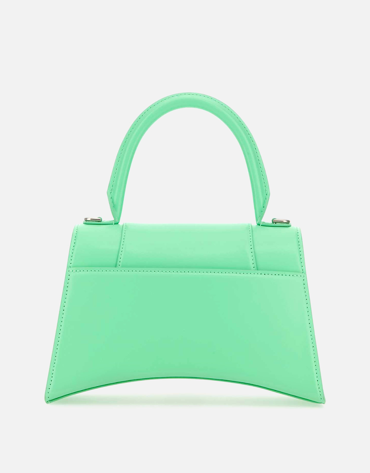 Balenciaga ミントグリーンレザー小さな砂時計ハンドバッグ () IFCHIC.COM