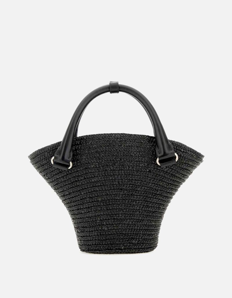 Balenciaga Mini Raffia Beach Handbag () IFCHIC.COM