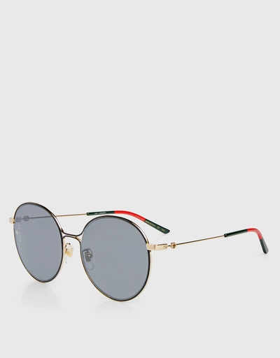 Metal Round Frame Sunglasses