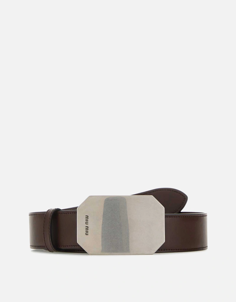 Miu Miu Calfskin Leather Belt () IFCHIC.COM