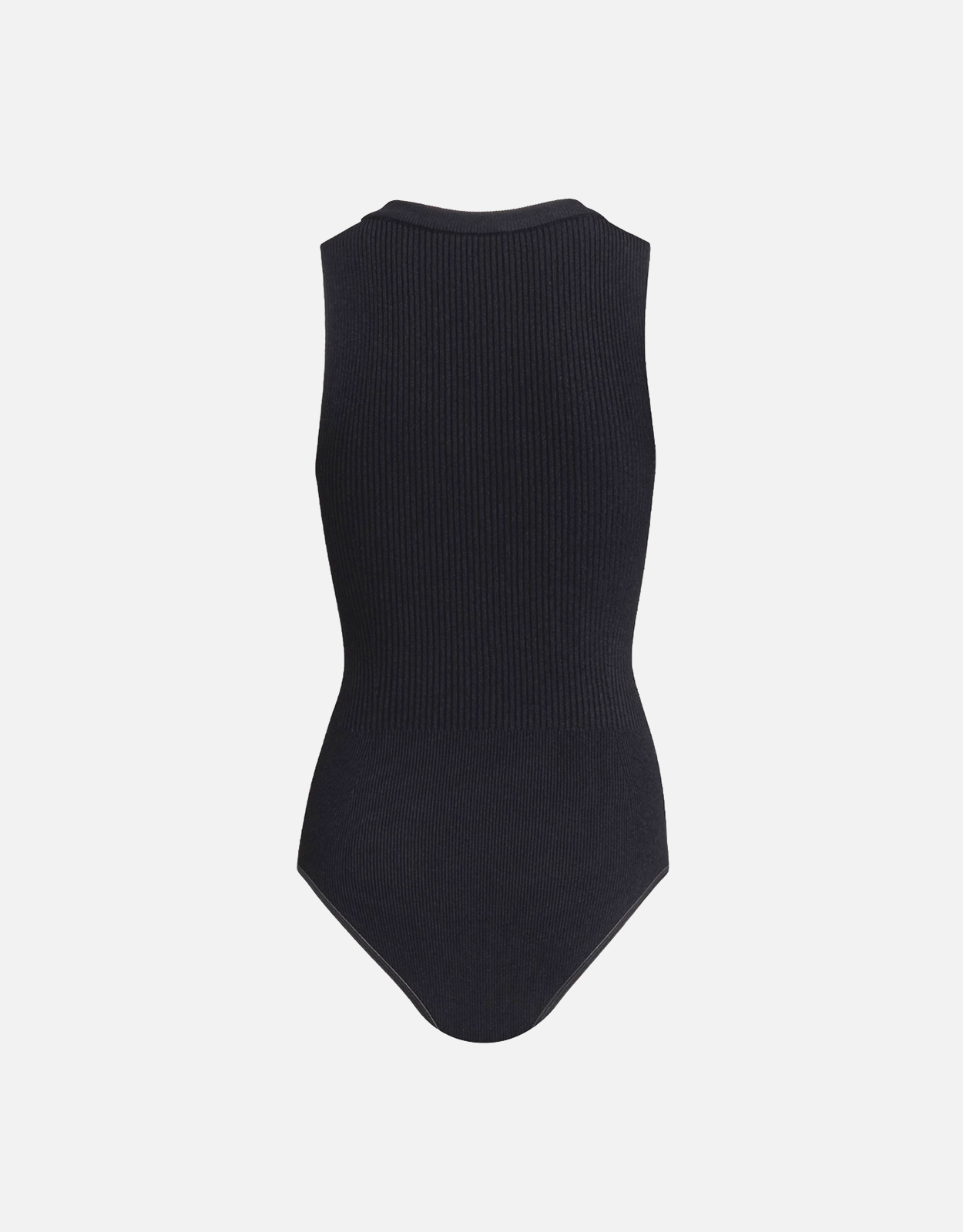 ALAÏA 無袖リブ編みボディスーツ (トップス,ジャンプスーツ) IFCHIC.COM