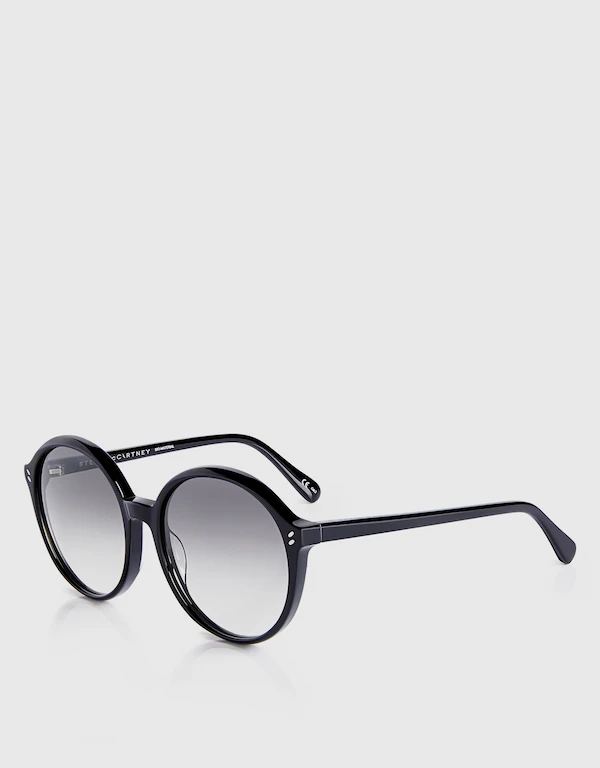 Stella McCartney Gradient Lens Round Sunglasses