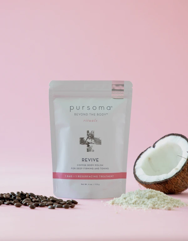 Pursoma Revive Coffee Body Polish Exfoliator Scrub 113g