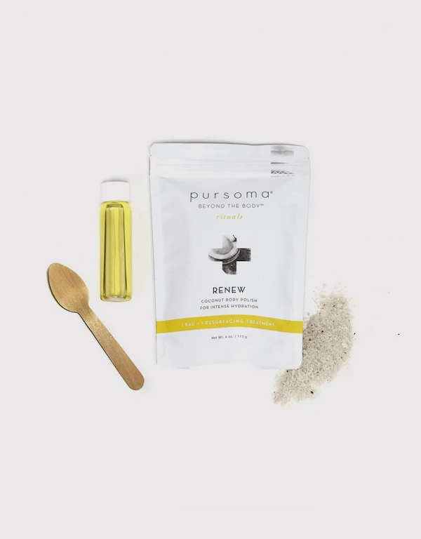 Pursoma Renew Coconut Body Polish Exfoliator Scrub 113g