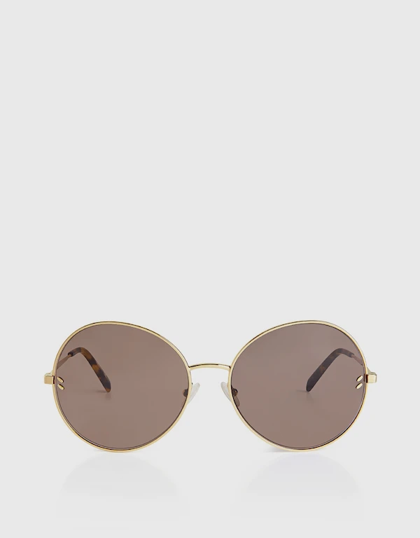 Stella McCartney Metal Round Sunglasses 