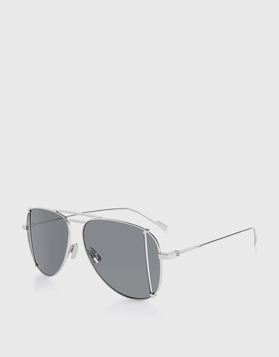 Cutout Lens Aviator Sunglasses