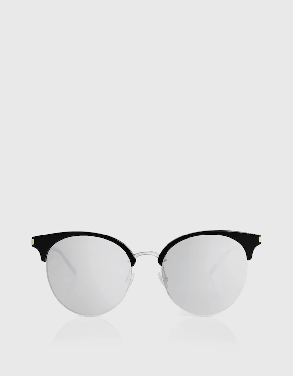 Saint Laurent 鏡面貓眼框太陽眼鏡