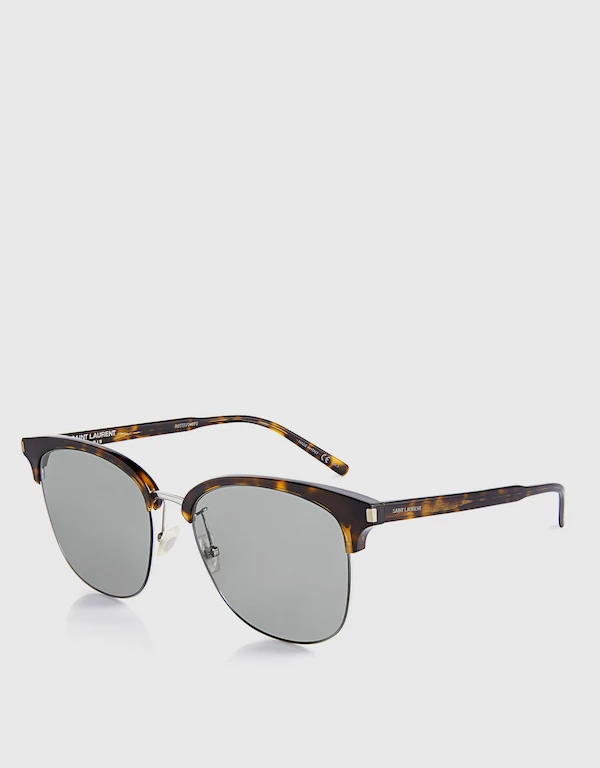 Saint Laurent Tortoise Square Sunglasses