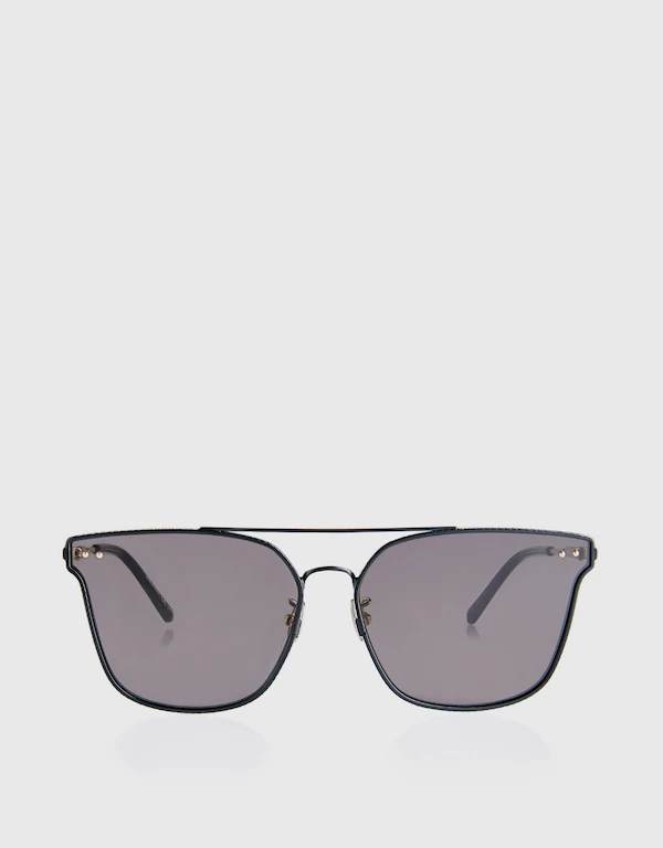 Metal Square Sunglasses