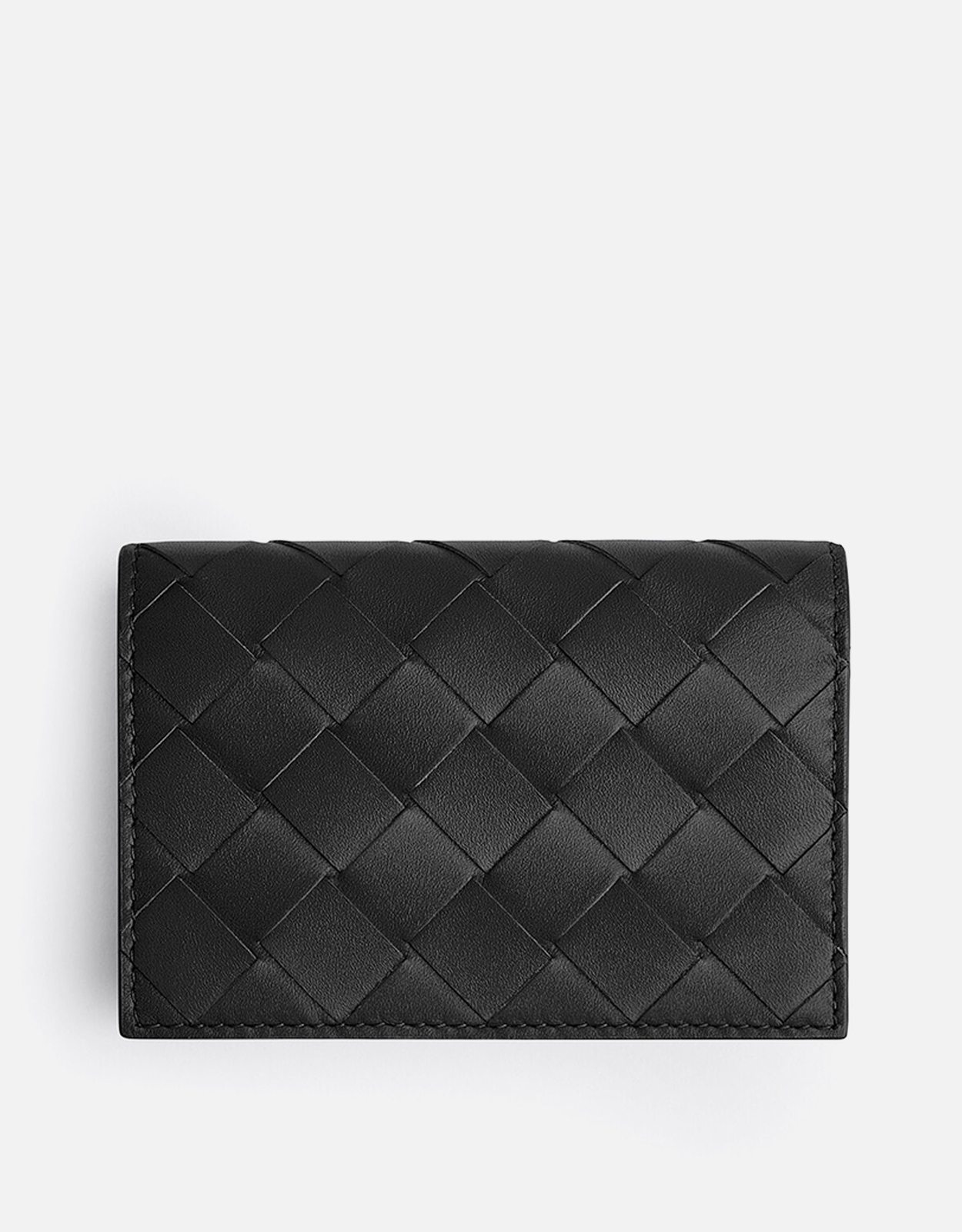 BOTTEGA VENETA Bottega Veneta Men's Calfskin Intrecciato Business Card Case　ボッテガ ヴェネタ メンズ カーフスキン イントレチャート 名刺入れ
