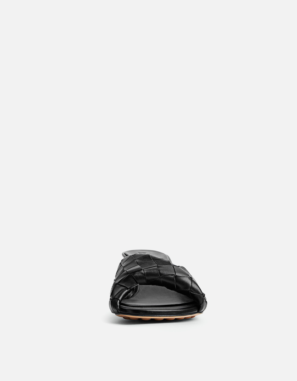 Bottega Veneta Blink Intrecciato Lambskin Leather Mid-Heeled