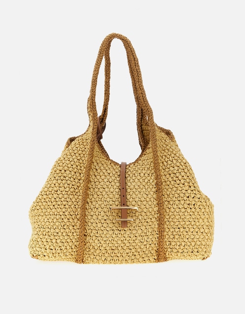 Travois Tipi Light Grey Large Tote Shoulder Bag