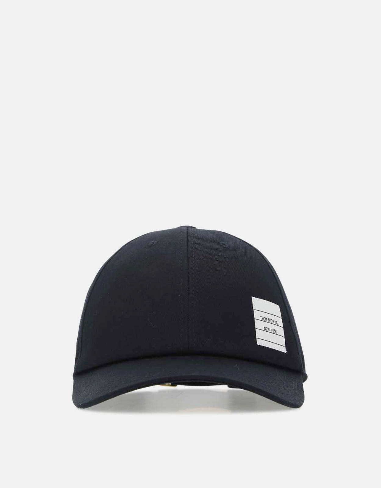 Thom Browne メンズミッドナイトブルーコットンベースボールキャップ