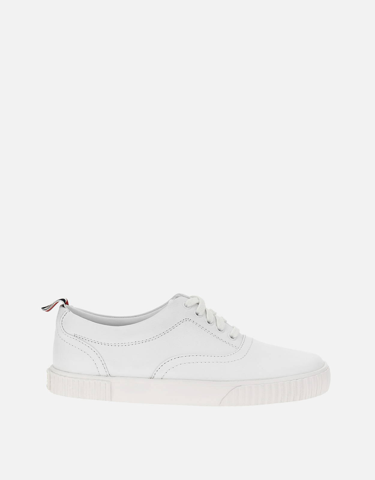 Thom Browne Men's Heritage Calfskin Leather Low-Top Sneakers - US 7.5　Thom Browne メンズ ヘリテージ カーフスキン レザー ロートップ スニーカー - US 7.5 Thom