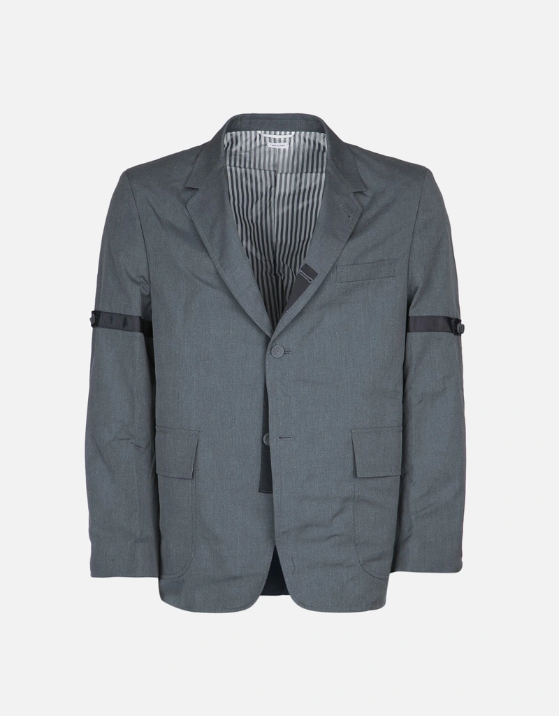 Thom Browne メンズ コットン シングルブレストブレザー () IFCHIC.COM