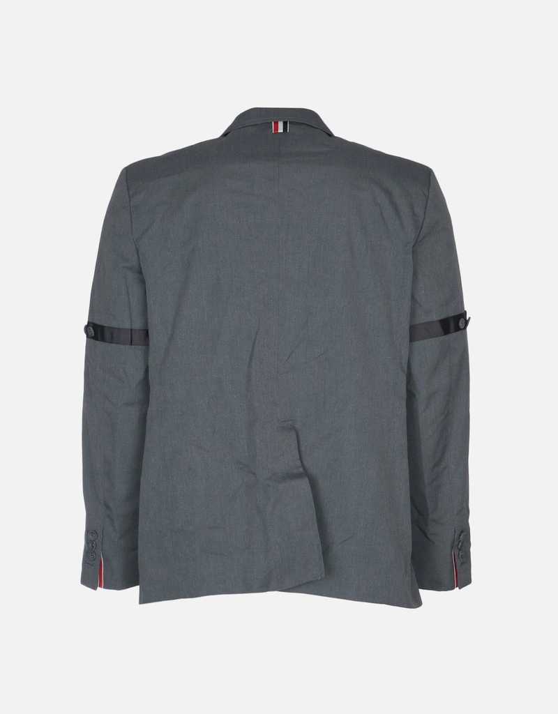 Thom Browne メンズ コットン シングルブレストブレザー () IFCHIC.COM