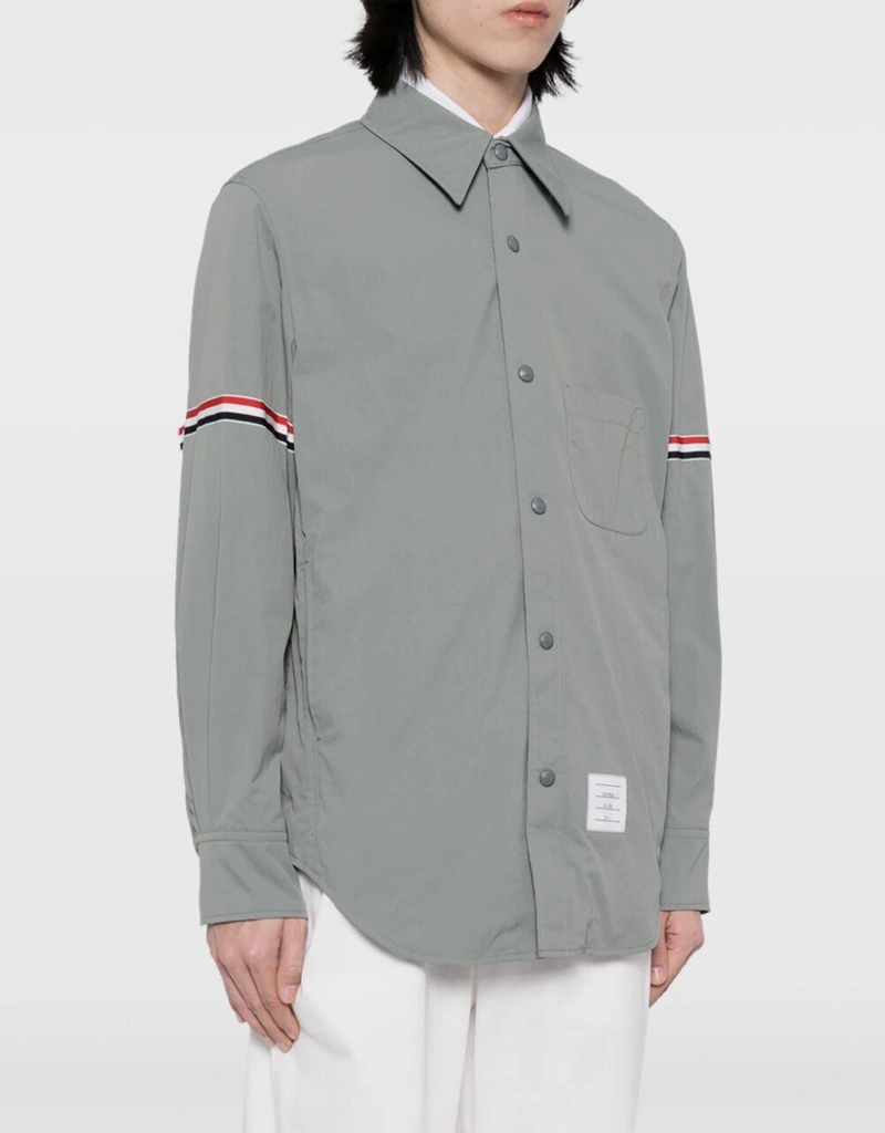 Thom Browne メンズ ナイロン シャツジャケット (アパレル) IFCHIC.COM