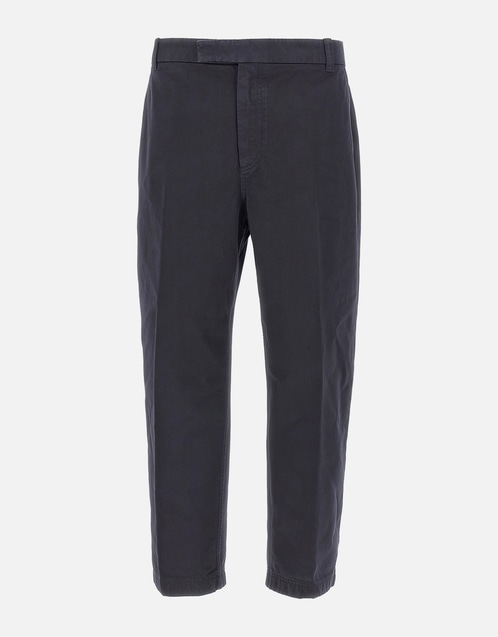 Thom Browne メンズ ユーティリティ コットン テーパードレッグ パンツ