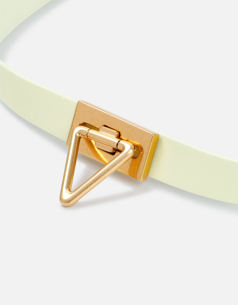 Bottega Veneta カーフレザーベルト (ベルト,スキニータイプ) IFCHIC.COM