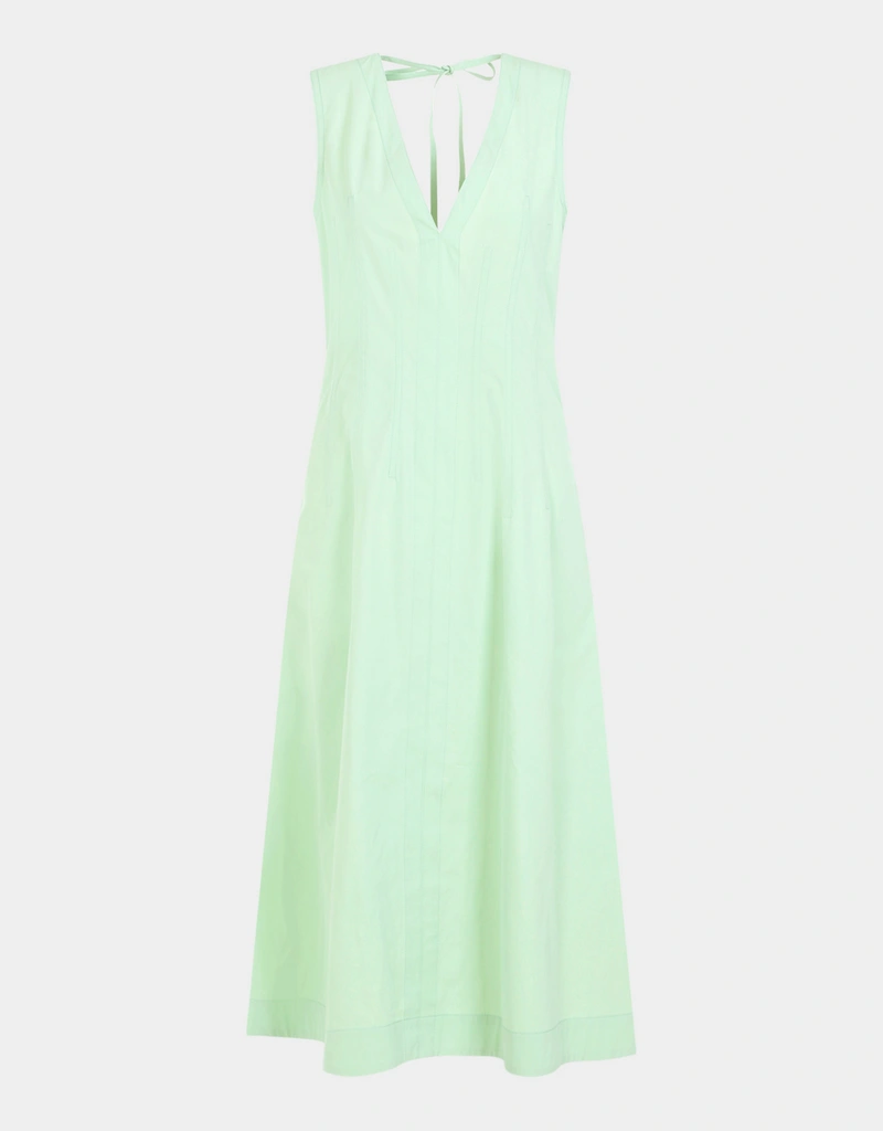 Bottega Veneta Bottega Veneta Compact Cotton Midi Dress (All New In)  IFCHIC.COM