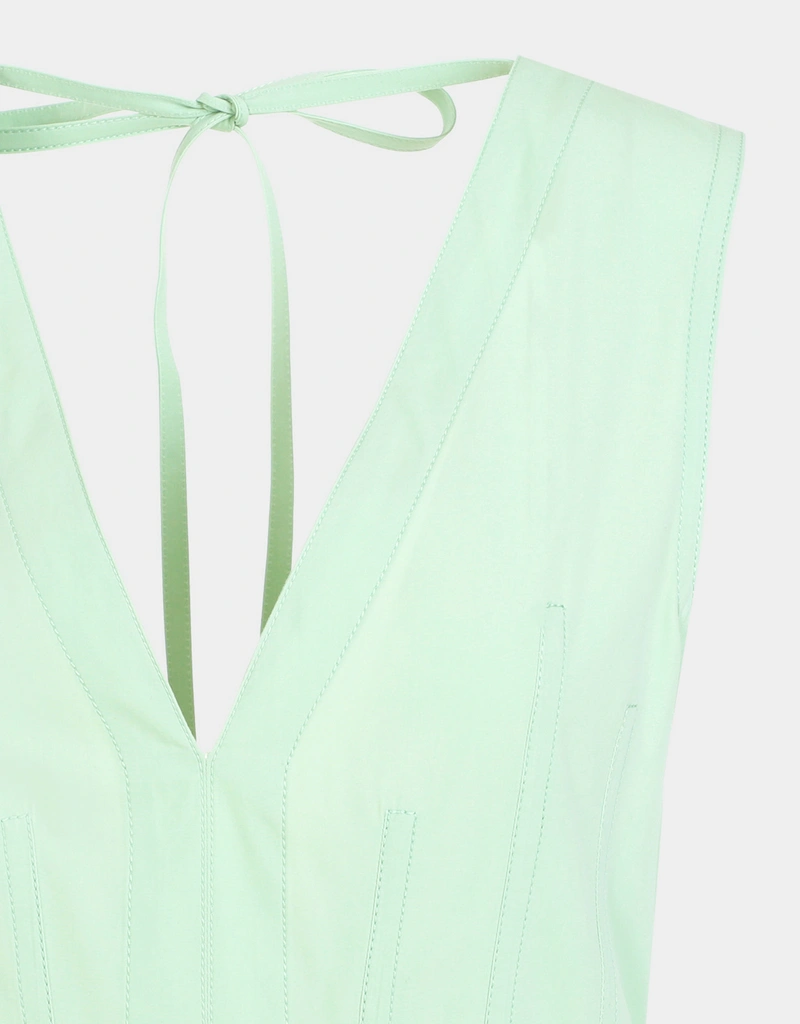 Bottega Veneta Bottega Veneta Compact Cotton Midi Dress (All New In)  IFCHIC.COM