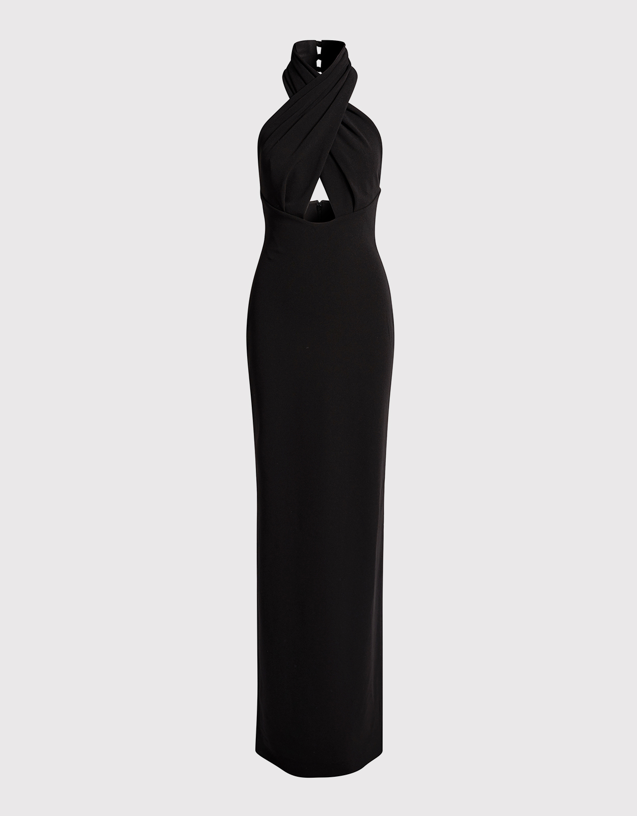 Solace London Leora Cutout Halterneck Maxi Dress (Dresses) IFCHIC.COM
