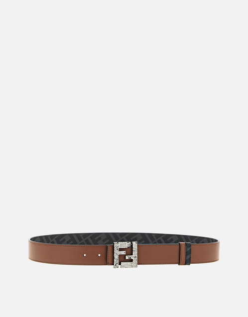 Fendi Men's Calfskin FF Reversible Belt () IFCHIC.COM