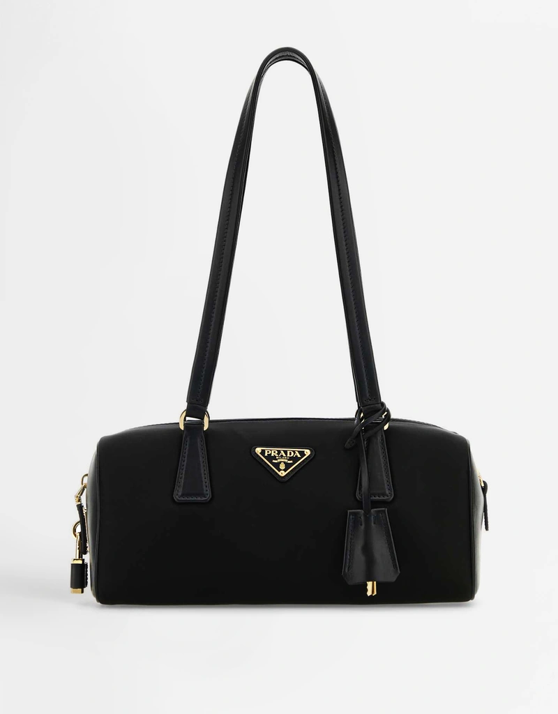 Prada ミディアム リナイロン×レザー ショルダーバッグ () IFCHIC.COM