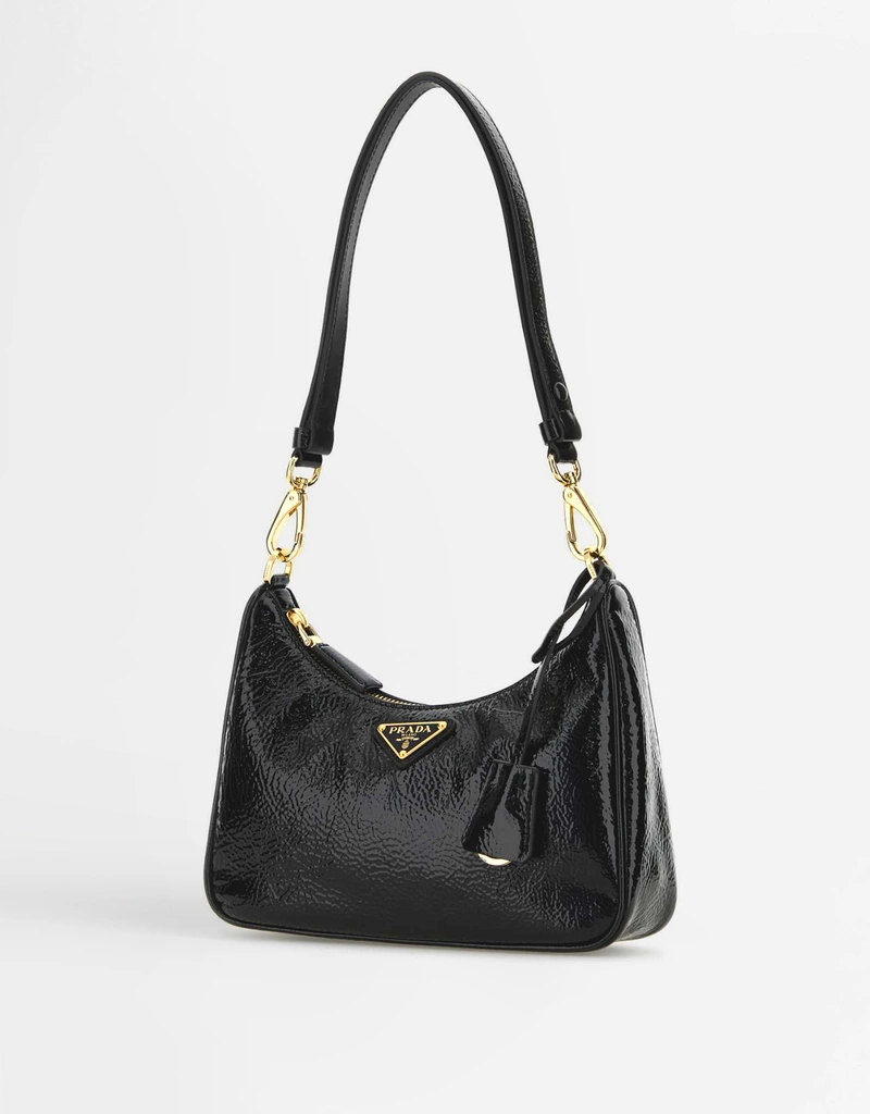 Prada Napalk Re-Edition Mini Lamb Leather Shoulder Bag () IFCHIC.COM