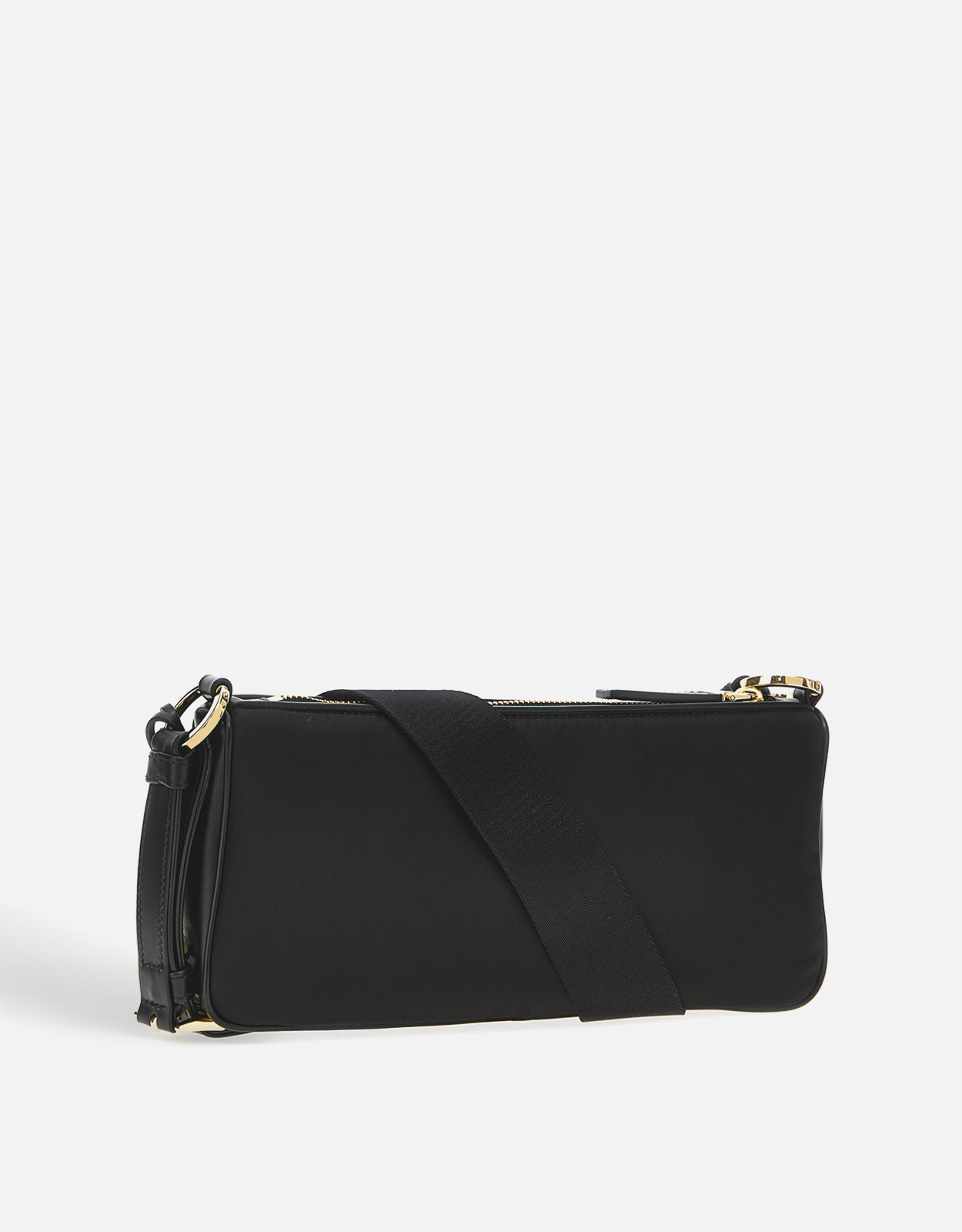 PRADA　ナイロンショルダーバッグ　イタリア製　黒　 RG531 Prada 小型リサイクルナイロンショルダーバッグ () IFCHIC.COM