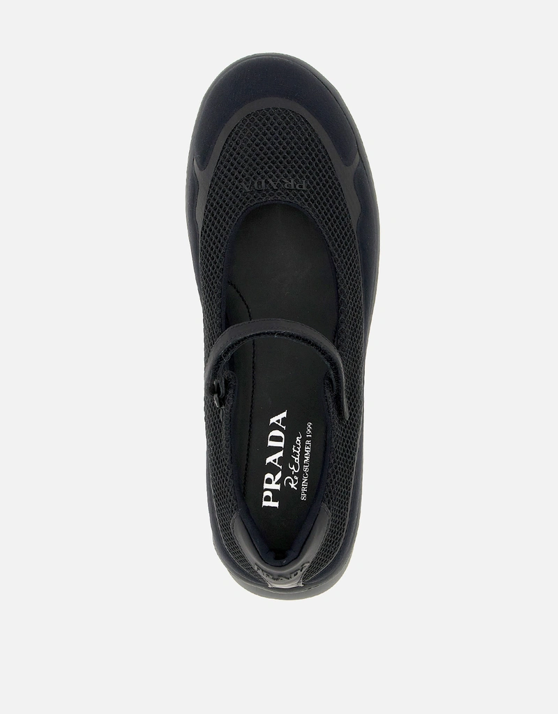 PRADA ブラック フラットシューズ PRADA プラダ シューズ・靴｜海外ブランド通販AXES